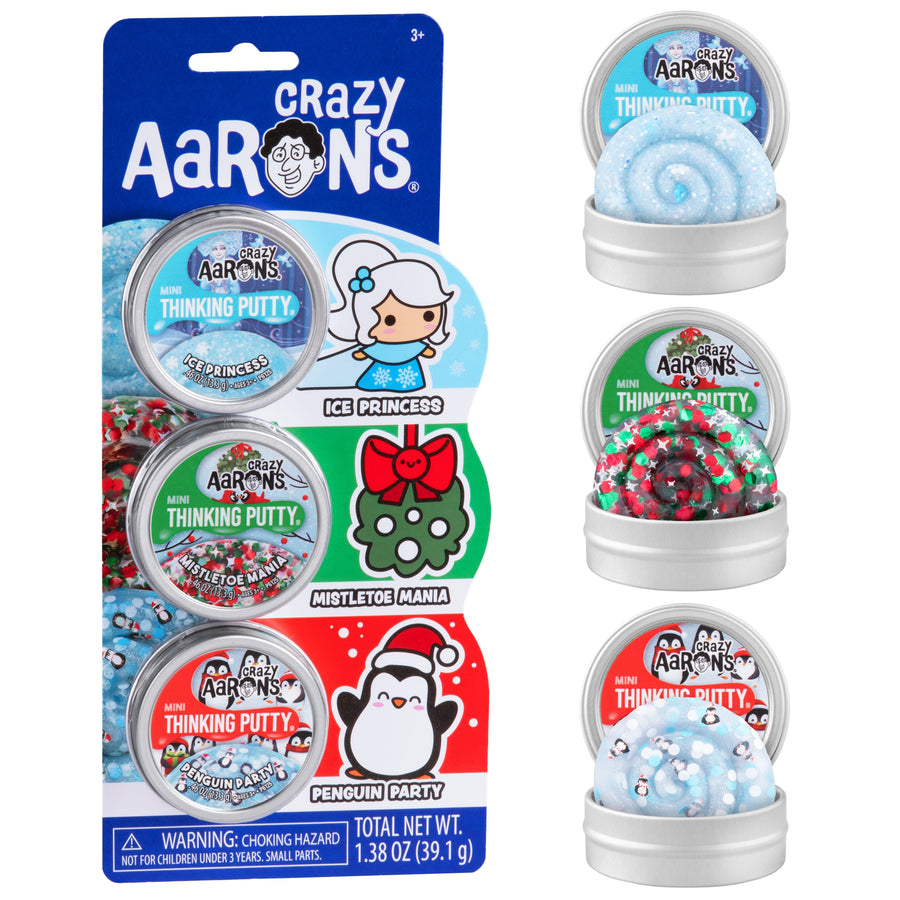 Christmas 2" Fidget Three Pack W1